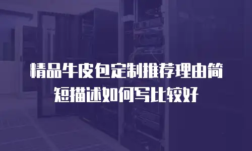 精品牛皮包定制推荐理由简短描述如何写比较好