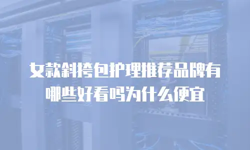 女款斜挎包护理推荐品牌有哪些好看吗为什么便宜