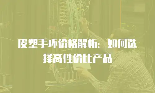 皮塑手环价格解析：如何选择高性价比产品