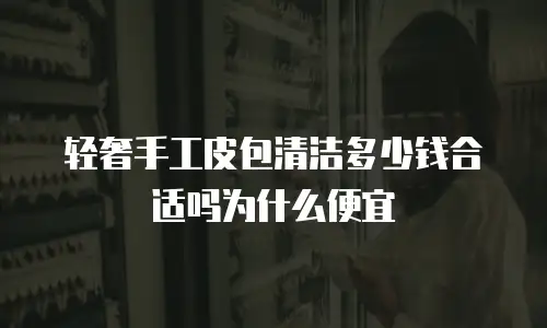 轻奢手工皮包清洁多少钱合适吗为什么便宜