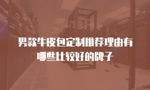 男款牛皮包定制推荐理由有哪些比较好的牌子