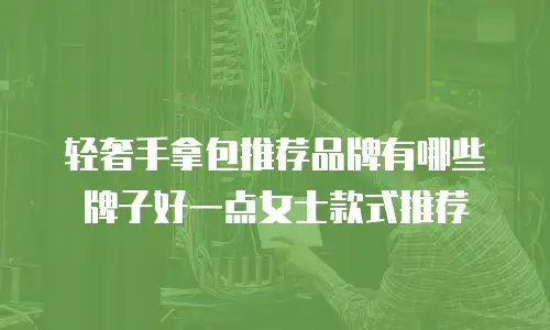 轻奢手拿包推荐品牌有哪些牌子好一点女士款式推荐