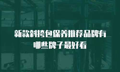 新款斜挎包保养推荐品牌有哪些牌子最好看