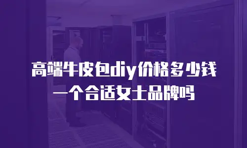 高端牛皮包diy价格多少钱一个合适女士品牌吗
