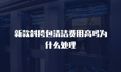 新款斜挎包清洁费用高吗为什么处理