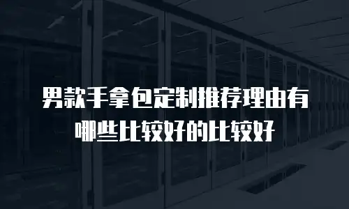 男款手拿包定制推荐理由有哪些比较好的比较好