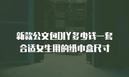 新款公文包DIY多少钱一套合适女生用的纸巾盒尺寸