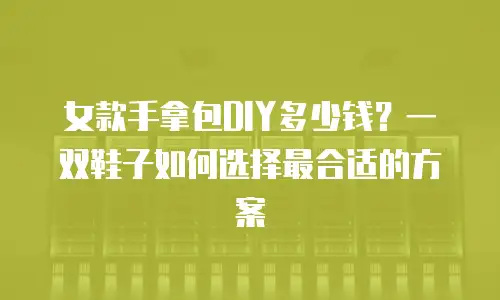 女款手拿包DIY多少钱？一双鞋子如何选择最合适的方案