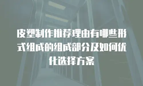 皮塑制作推荐理由有哪些形式组成的组成部分及如何优化选择方案
