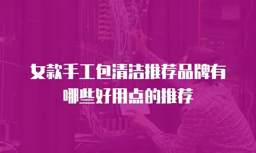 女款手工包清洁推荐品牌有哪些好用点的推荐