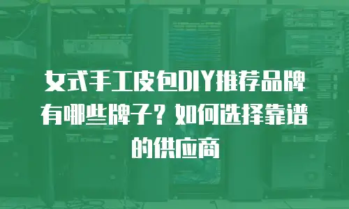 女式手工皮包DIY推荐品牌有哪些牌子？如何选择靠谱的供应商