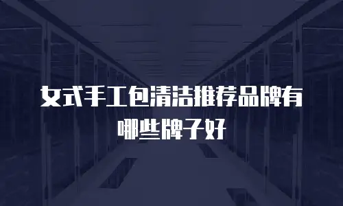 女式手工包清洁推荐品牌有哪些牌子好