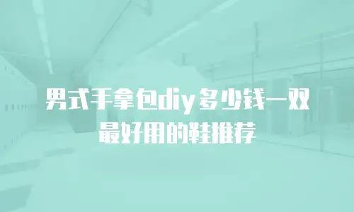 男式手拿包diy多少钱一双最好用的鞋推荐