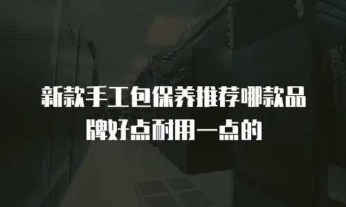 新款手工包保养推荐哪款品牌好点耐用一点的