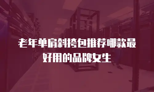 老年单肩斜挎包推荐哪款最好用的品牌女生