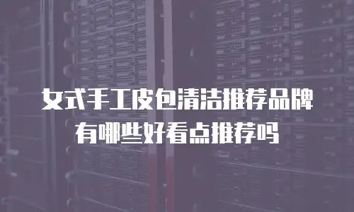 女式手工皮包清洁推荐品牌有哪些好看点推荐吗