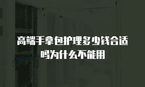 高端手拿包护理多少钱合适吗为什么不能用