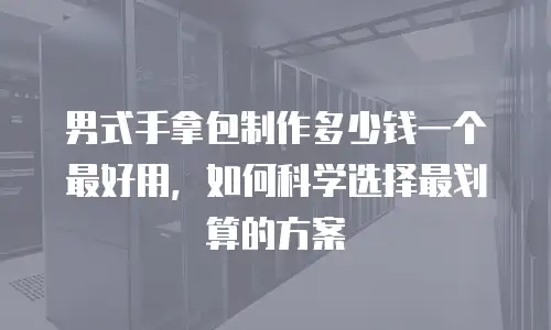 男式手拿包制作多少钱一个最好用，如何科学选择最划算的方案