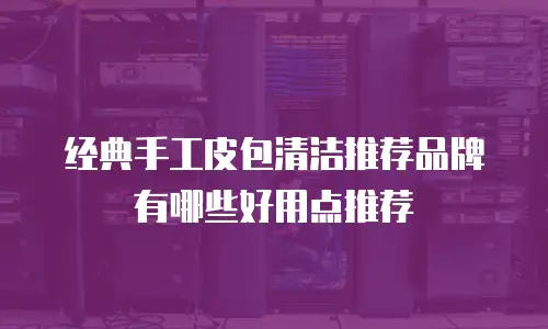 经典手工皮包清洁推荐品牌有哪些好用点推荐