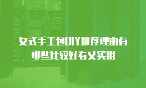 女式手工包DIY推荐理由有哪些比较好看又实用