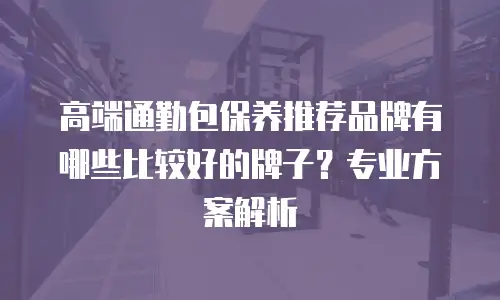 高端通勤包保养推荐品牌有哪些比较好的牌子？专业方案解析