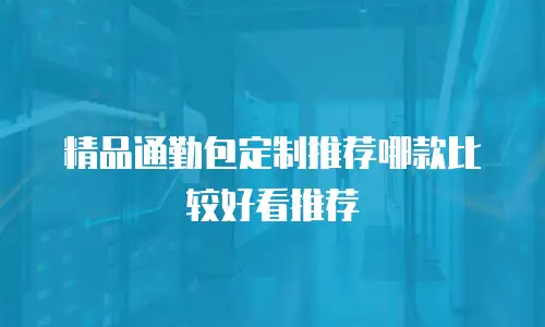 精品通勤包定制推荐哪款比较好看推荐
