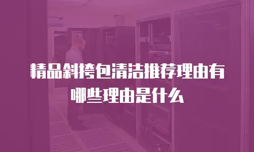 精品斜挎包清洁推荐理由有哪些理由是什么