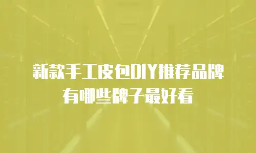 新款手工皮包DIY推荐品牌有哪些牌子最好看