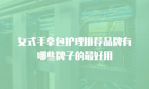 女式手拿包护理推荐品牌有哪些牌子的最好用