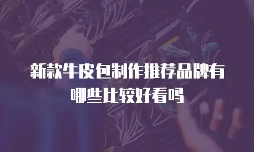 新款牛皮包制作推荐品牌有哪些比较好看吗