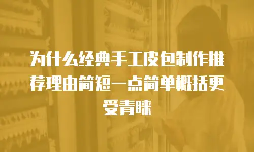 为什么经典手工皮包制作推荐理由简短一点简单概括更受青睐