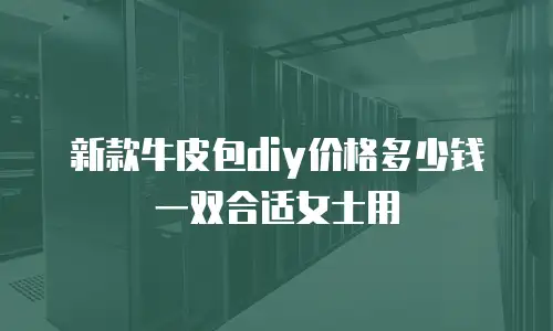 新款牛皮包diy价格多少钱一双合适女士用