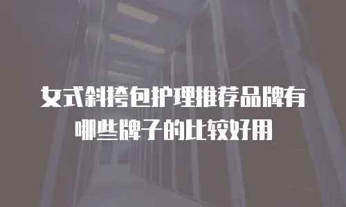 女式斜挎包护理推荐品牌有哪些牌子的比较好用