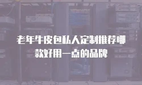 老年牛皮包私人定制推荐哪款好用一点的品牌