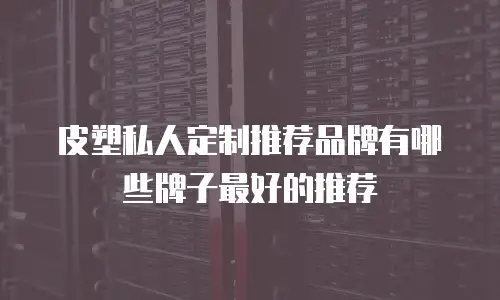 皮塑私人定制推荐品牌有哪些牌子最好的推荐