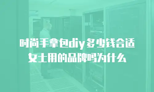 时尚手拿包diy多少钱合适女士用的品牌吗为什么