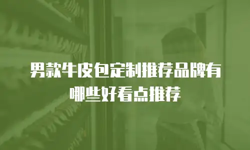 男款牛皮包定制推荐品牌有哪些好看点推荐