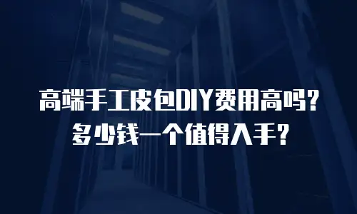 高端手工皮包DIY费用高吗？多少钱一个值得入手？