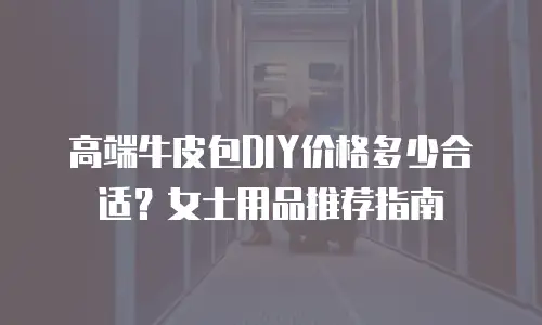 高端牛皮包DIY价格多少合适？女士用品推荐指南