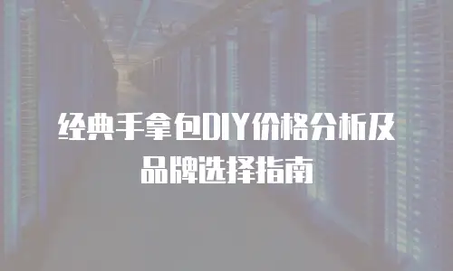 经典手拿包DIY价格分析及品牌选择指南