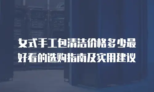 女式手工包清洁价格多少最好看的选购指南及实用建议