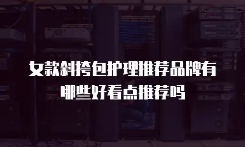 女款斜挎包护理推荐品牌有哪些好看点推荐吗