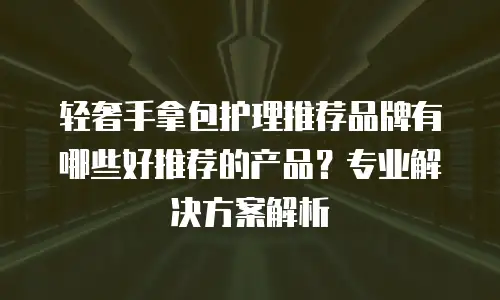 轻奢手拿包护理推荐品牌有哪些好推荐的产品？专业解决方案解析