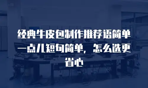 经典牛皮包制作推荐语简单一点儿短句简单，怎么选更省心