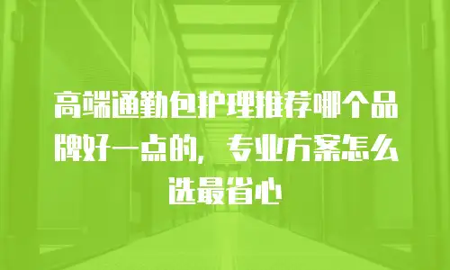 高端通勤包护理推荐哪个品牌好一点的，专业方案怎么选最省心