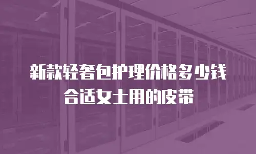 新款轻奢包护理价格多少钱合适女士用的皮带