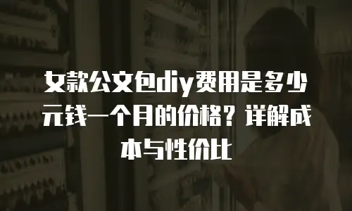 女款公文包diy费用是多少元钱一个月的价格？详解成本与性价比