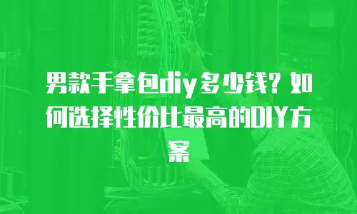 男款手拿包diy多少钱？如何选择性价比最高的DIY方案