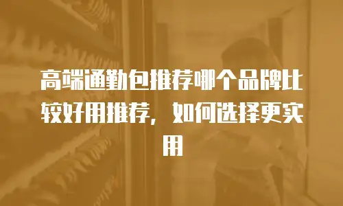 高端通勤包推荐哪个品牌比较好用推荐，如何选择更实用