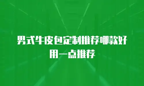 男式牛皮包定制推荐哪款好用一点推荐
